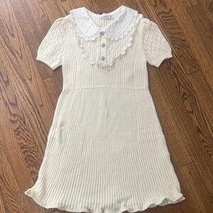 Self-Portrait Little Girl's & Girl's
Pointelle Knit Dress